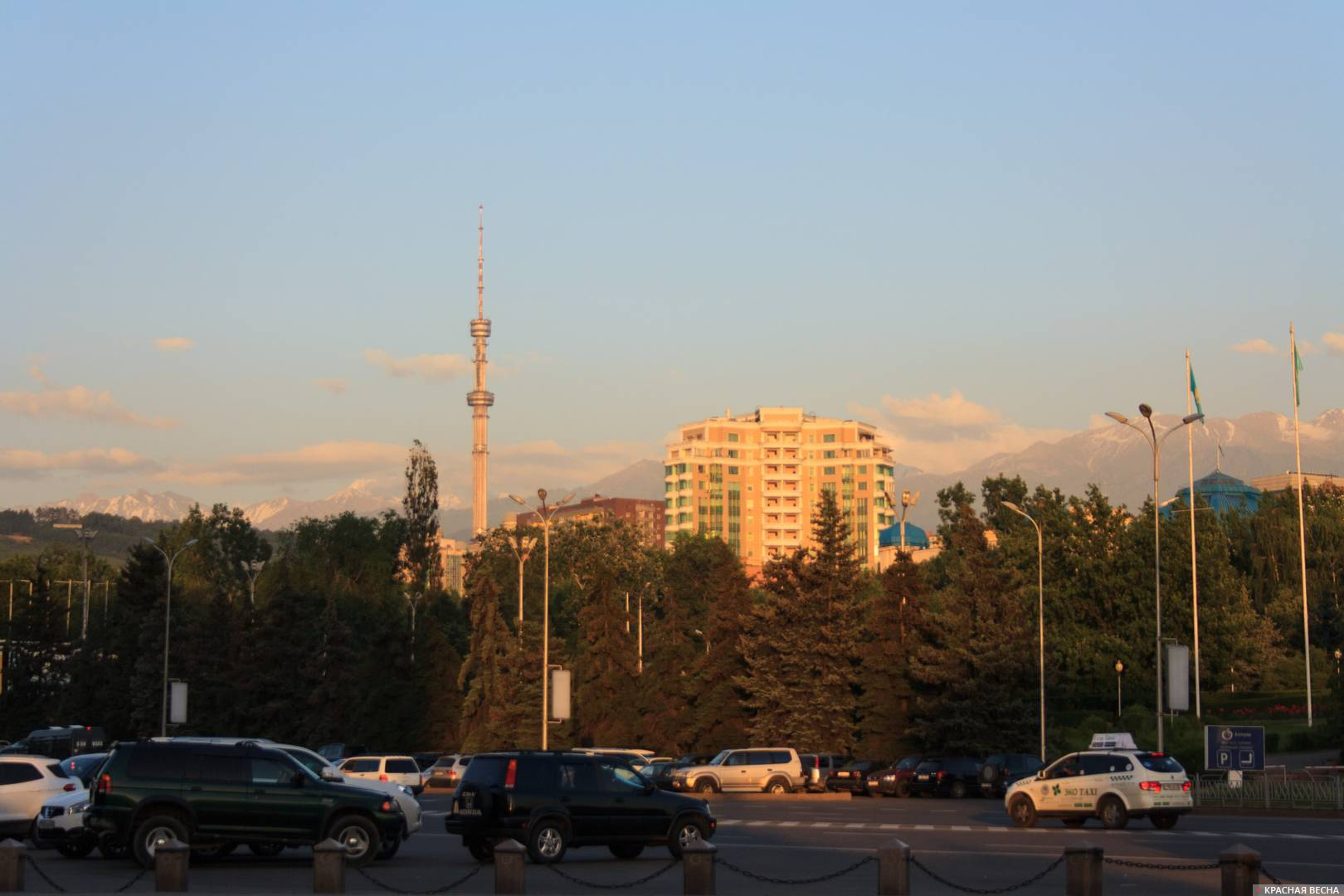 Телебашня «Коктобе» в Алма-Ате