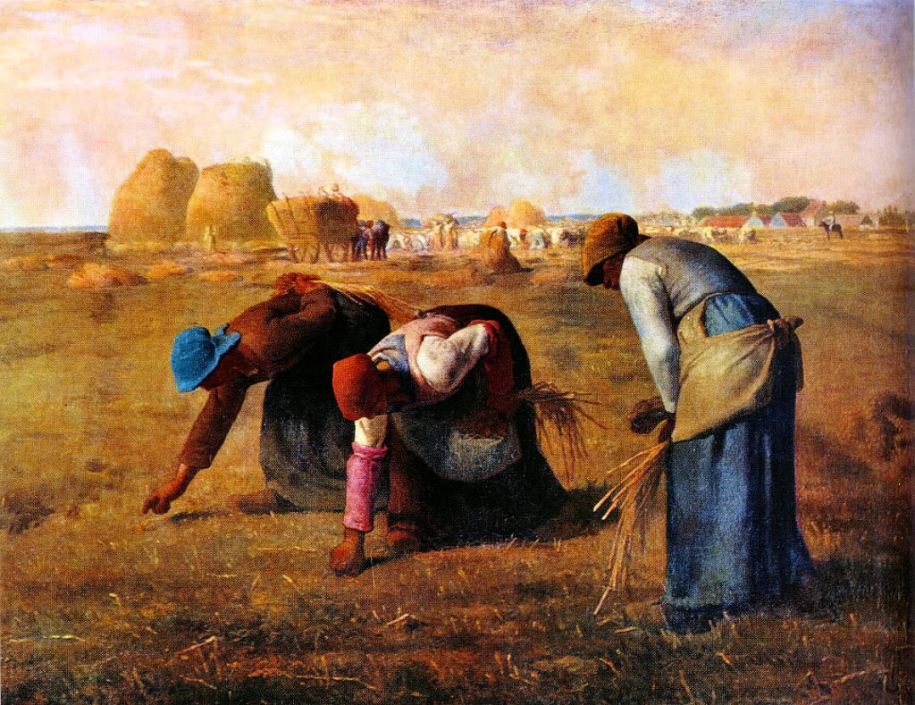 Жан-Франсуа Милле. Сборщицы колосьев. 1857