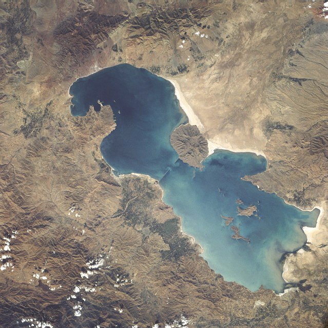 Озеро Урмия, Иран, октябрь 1984 г.