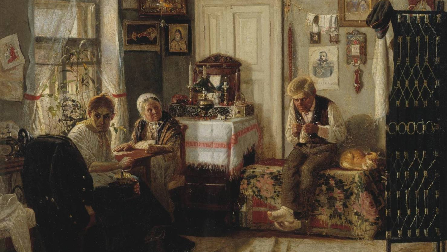 Михаил Нестеров. Домашний арест. 1883