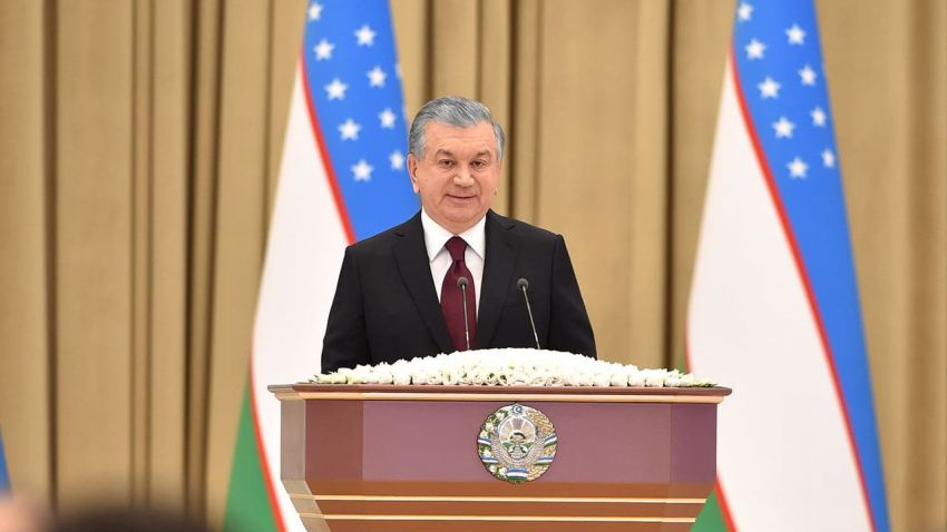 Глава Узбекистана Шавкат Мирзиёев