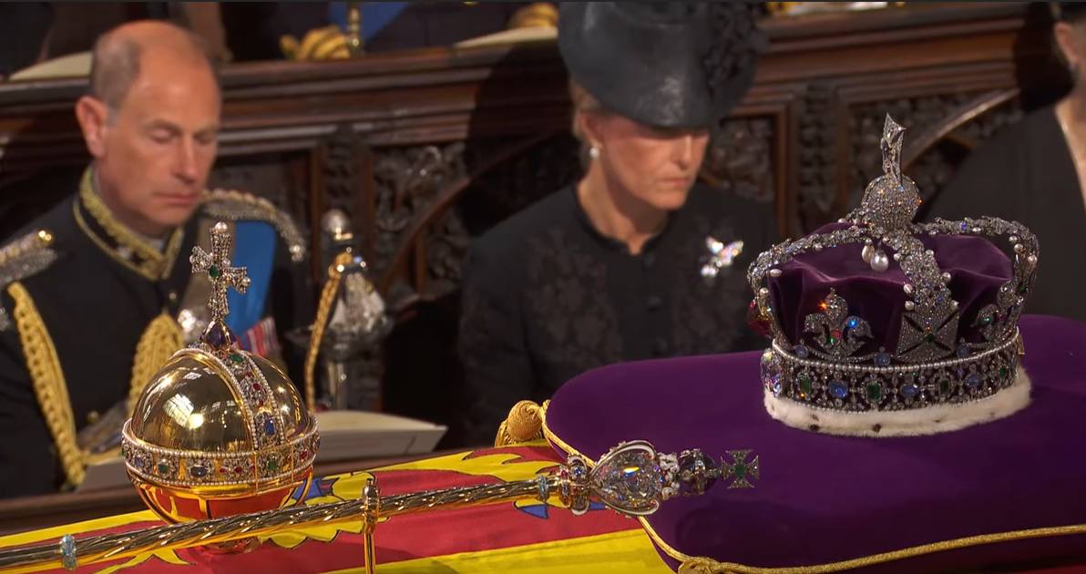 Цитата из видео «Committal Service for Her Majesty The Queen» пользователя The Royal Family. youtube.com