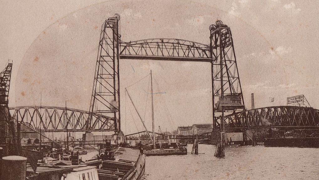 Мост Де Хеф в Роттердаме