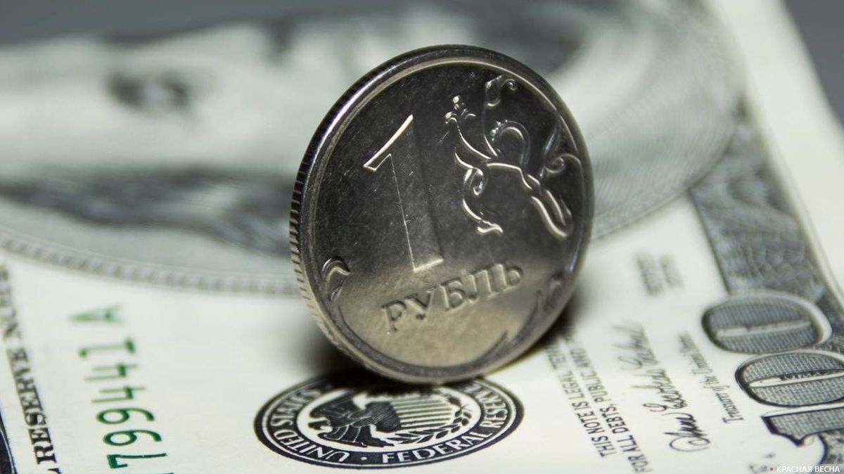 Рубль и доллар