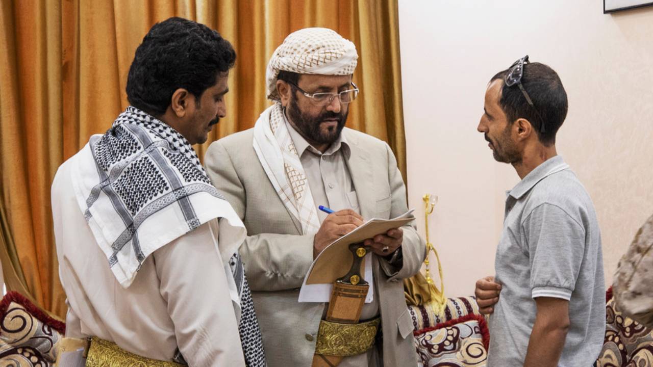 Губернатор йеменской провинции Мариб шейх Султан Аль-Арада