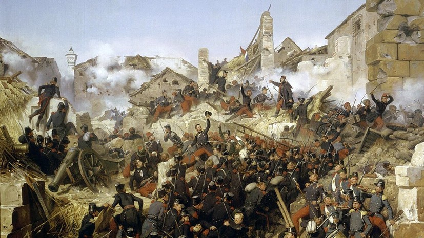 Орас Верне. Взятие Константины французскими войсками 13 октября 1837 г.