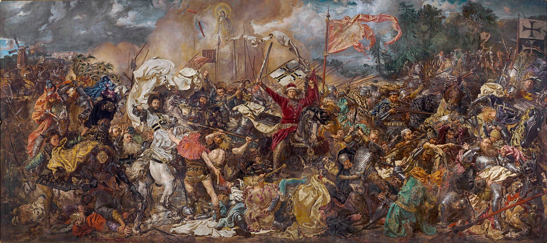 Ян Матейко. Грюнвальдская битва. 1878