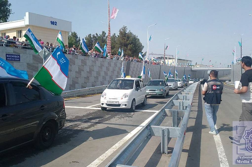 Автомрбильный мост транспортной развязки Ташкент — Назарбек