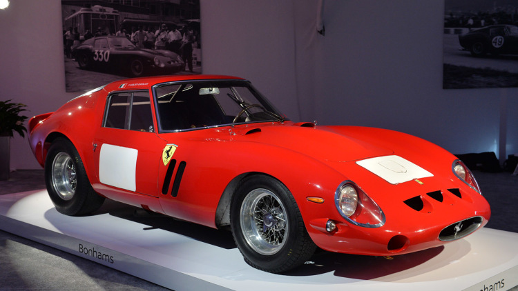 Ferrari 250 GTO образца 1962 года