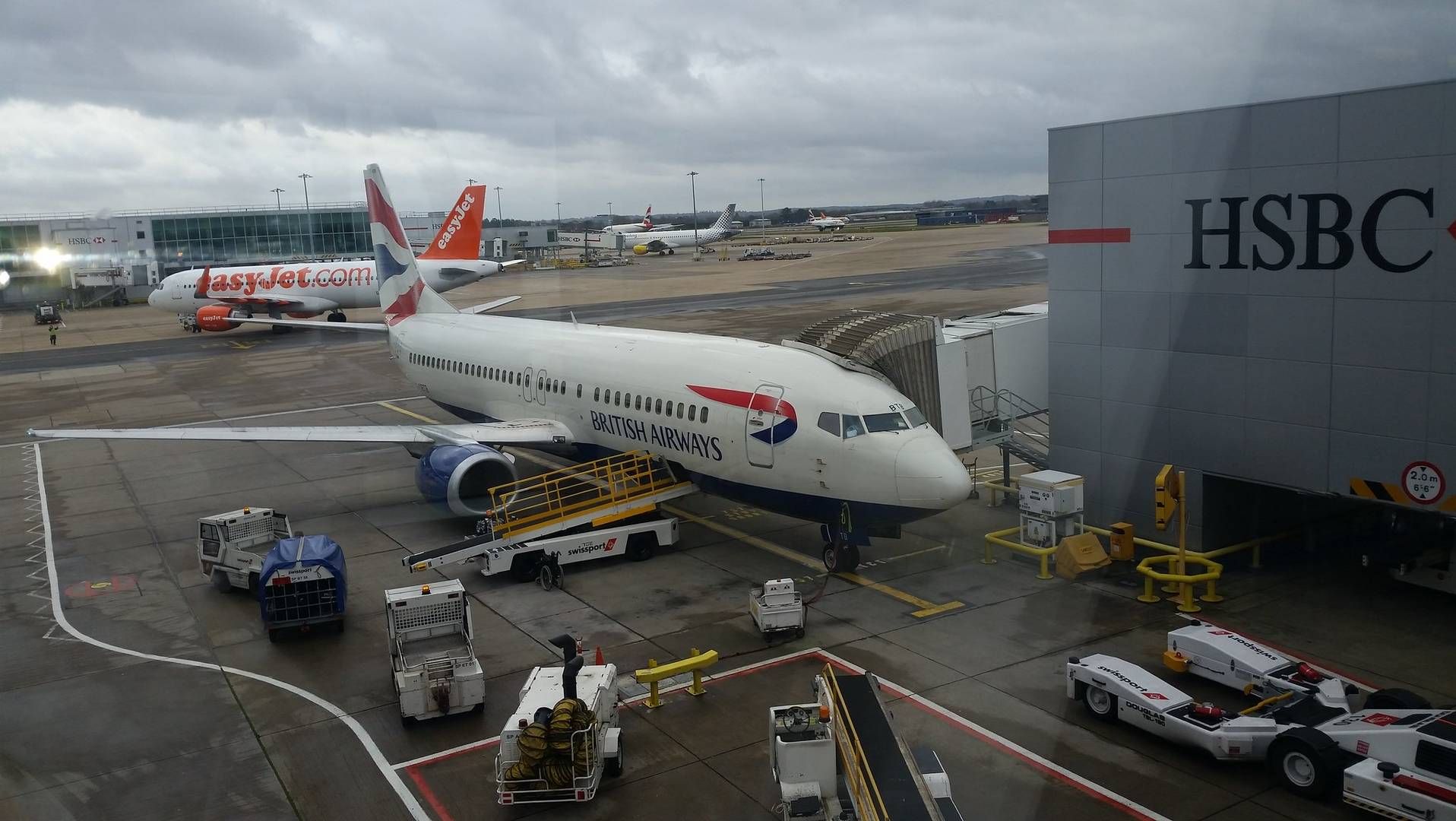 Самолет авиакомпании British Airways