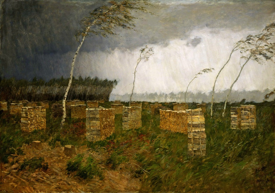 Исаак Левитан. «Буря. Дождь», 1899