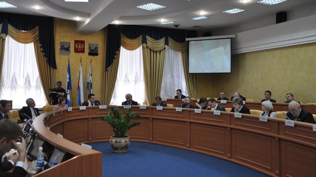 Заседание Совета Думы города Иркутска