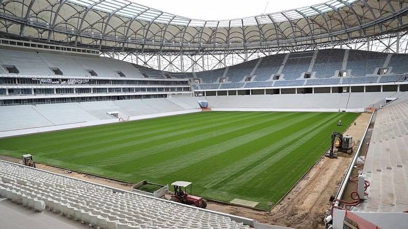 Строительство стадиона «Волгоград-Арена»