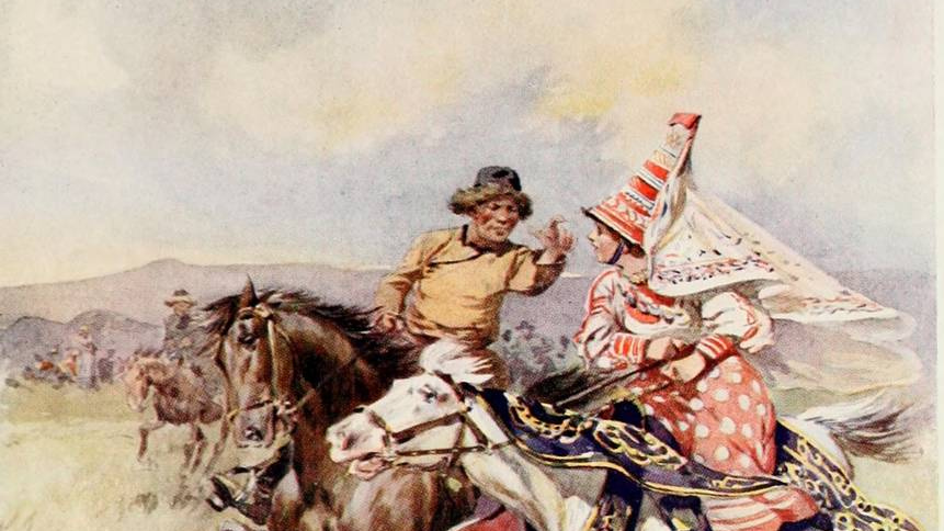 Фредерик де Ханен. Киргизские ухаживания. 1913