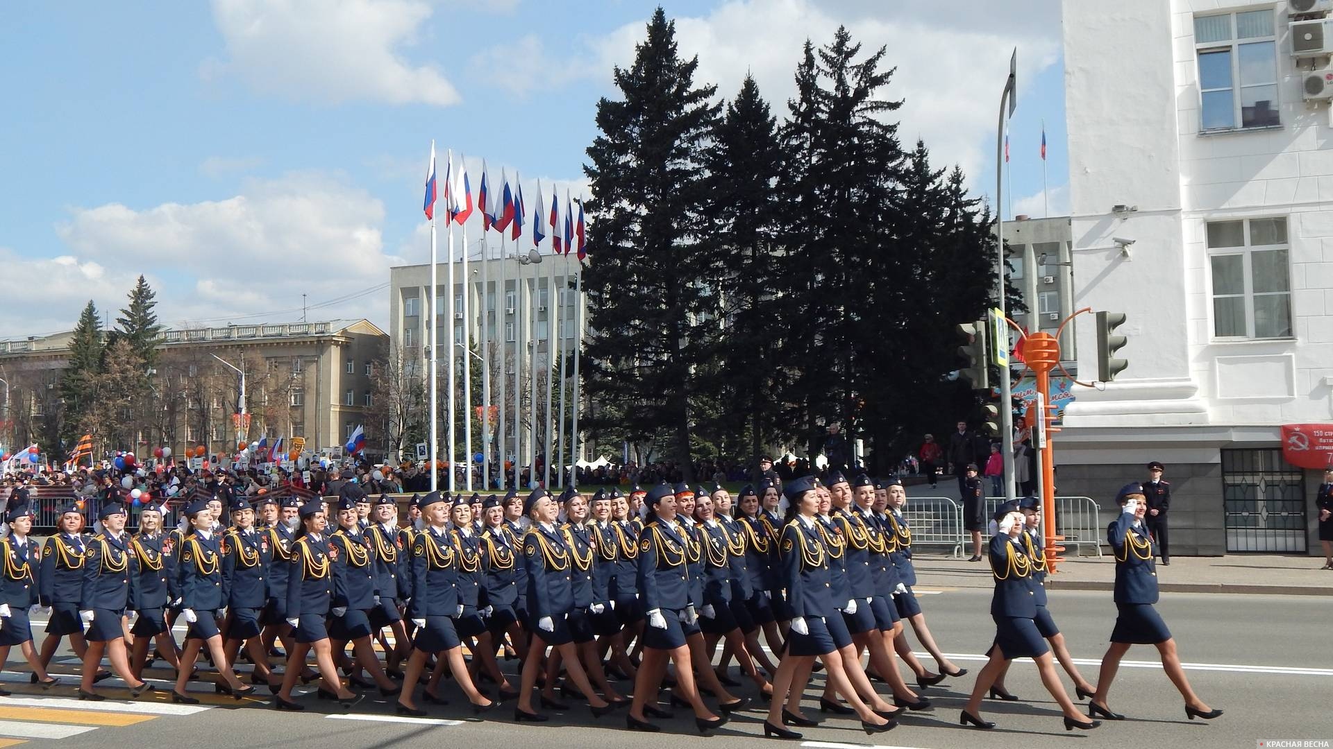Парад Победы в Кемерово