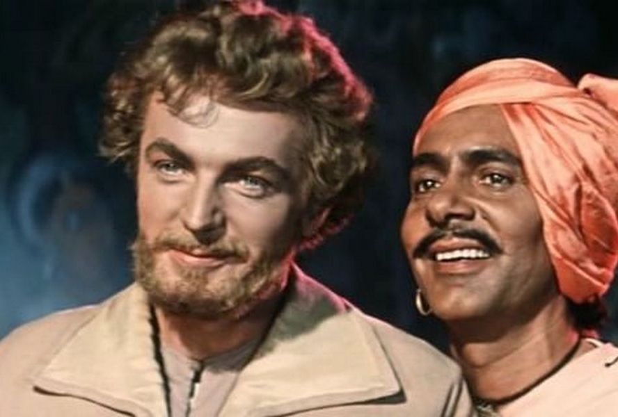 Цитата из к/ф «Хождение за три моря». Реж. Василий Пронин, Ходжа Ахмад Аббас. 1958. СССР, Индия