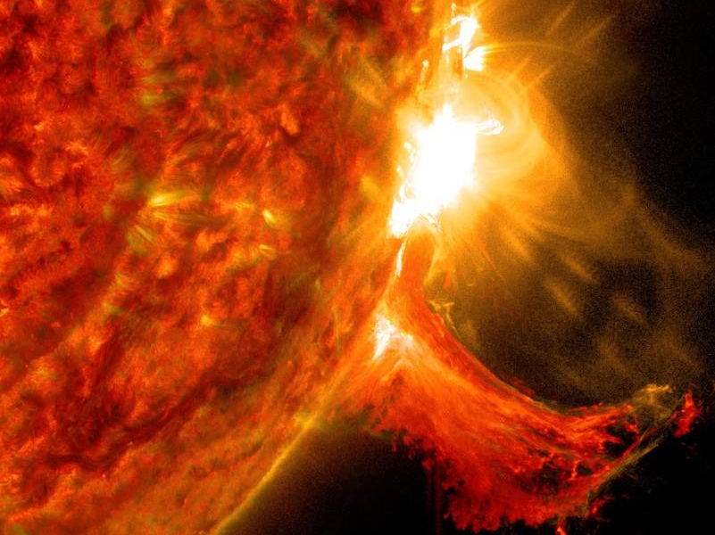 Вспышка на Солнце