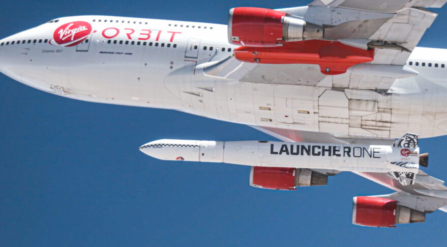 Специализированный Boeing 747 для запуска ракеты-носителя LauncherOne