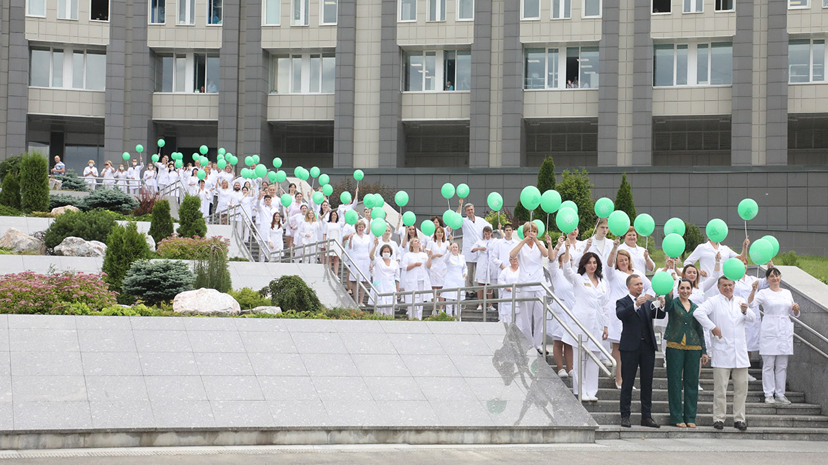 Городская больница Святого Великомученика Георгия в Санкт-Петербурге завершила работу с пациентами с COVID-19
