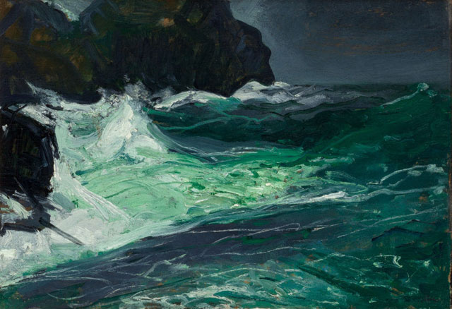 Джордж Уэсли Беллоуз. Штормовое море. 1913