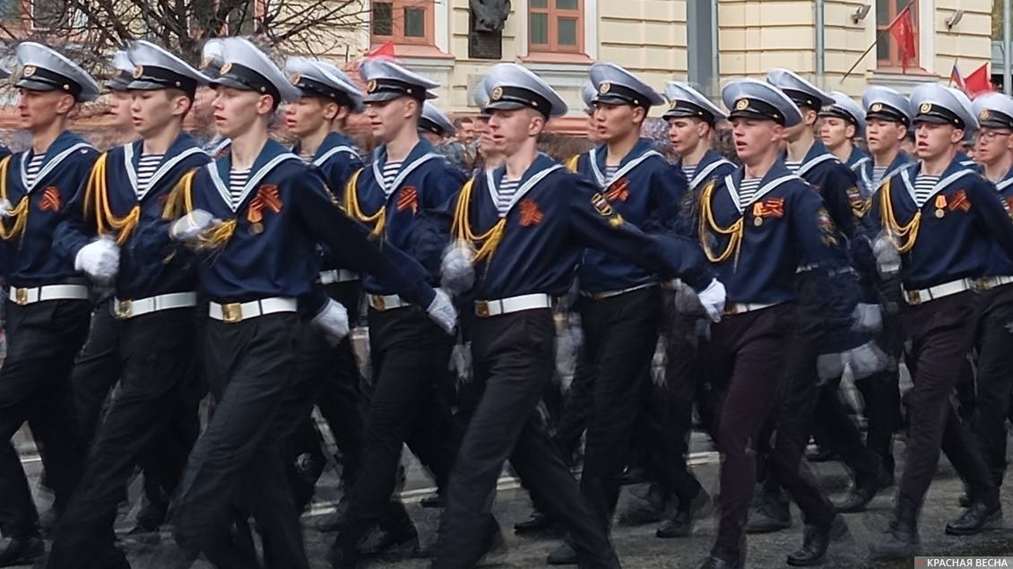 Участники Парада Победы 2026 года. Томск.