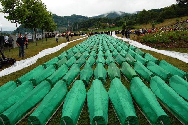 Похороны в Сребренице