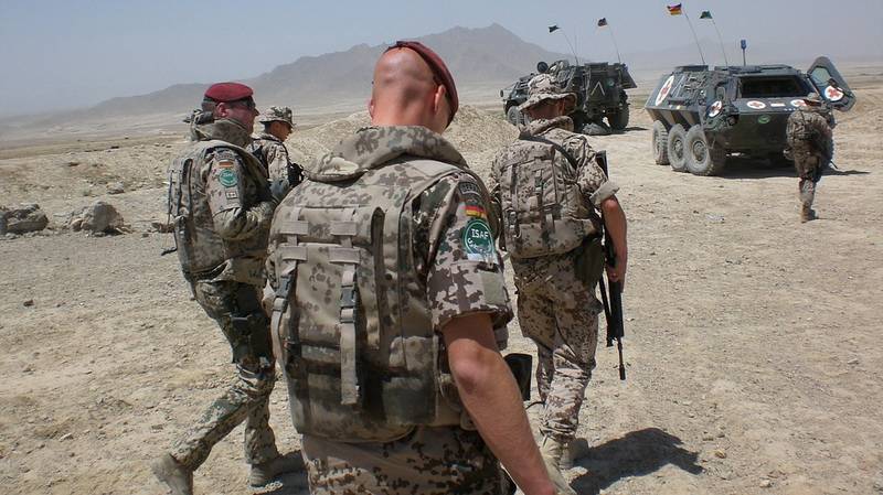 Афганистан. Военнослужащие бундесвера на задании