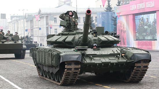 Модернизированные танки Т-72Б3М поступят до конца года в танковую дивизию ЦВО