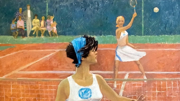 Александр Самохвалов. Теннис. 1968