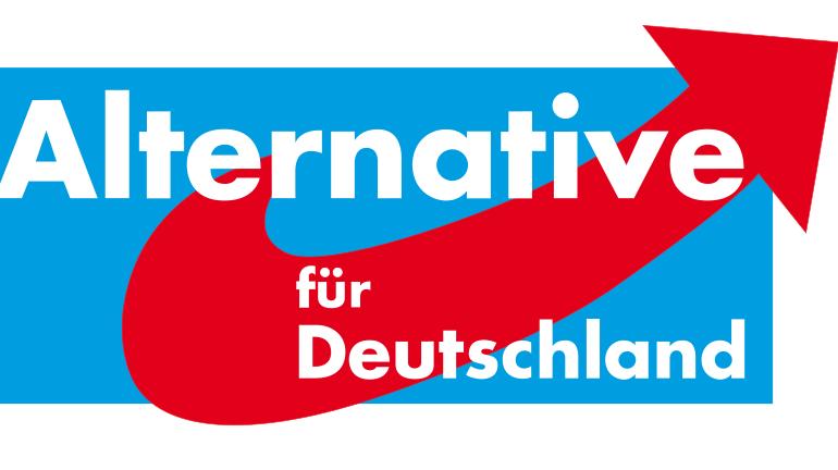 Флаг партии Альтернатива для Германии