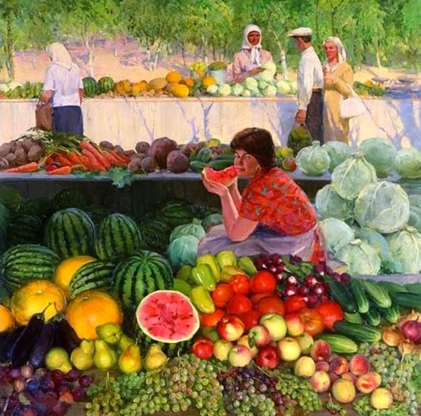 Титов Геннадий Кириллович. Рынок. 1970-е