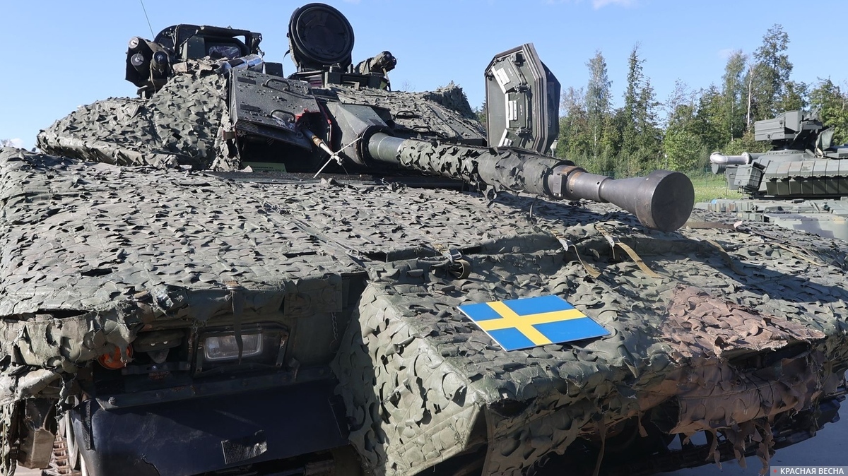 БМП CV9040. Швеция