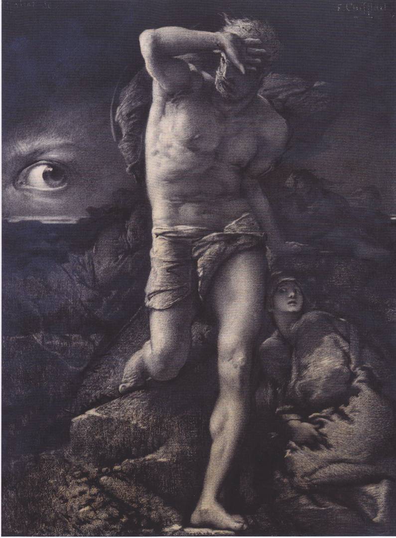 Франсуа Шифляр. Иллюстрация к произведению Виктора Гюго «Совесть». 1877