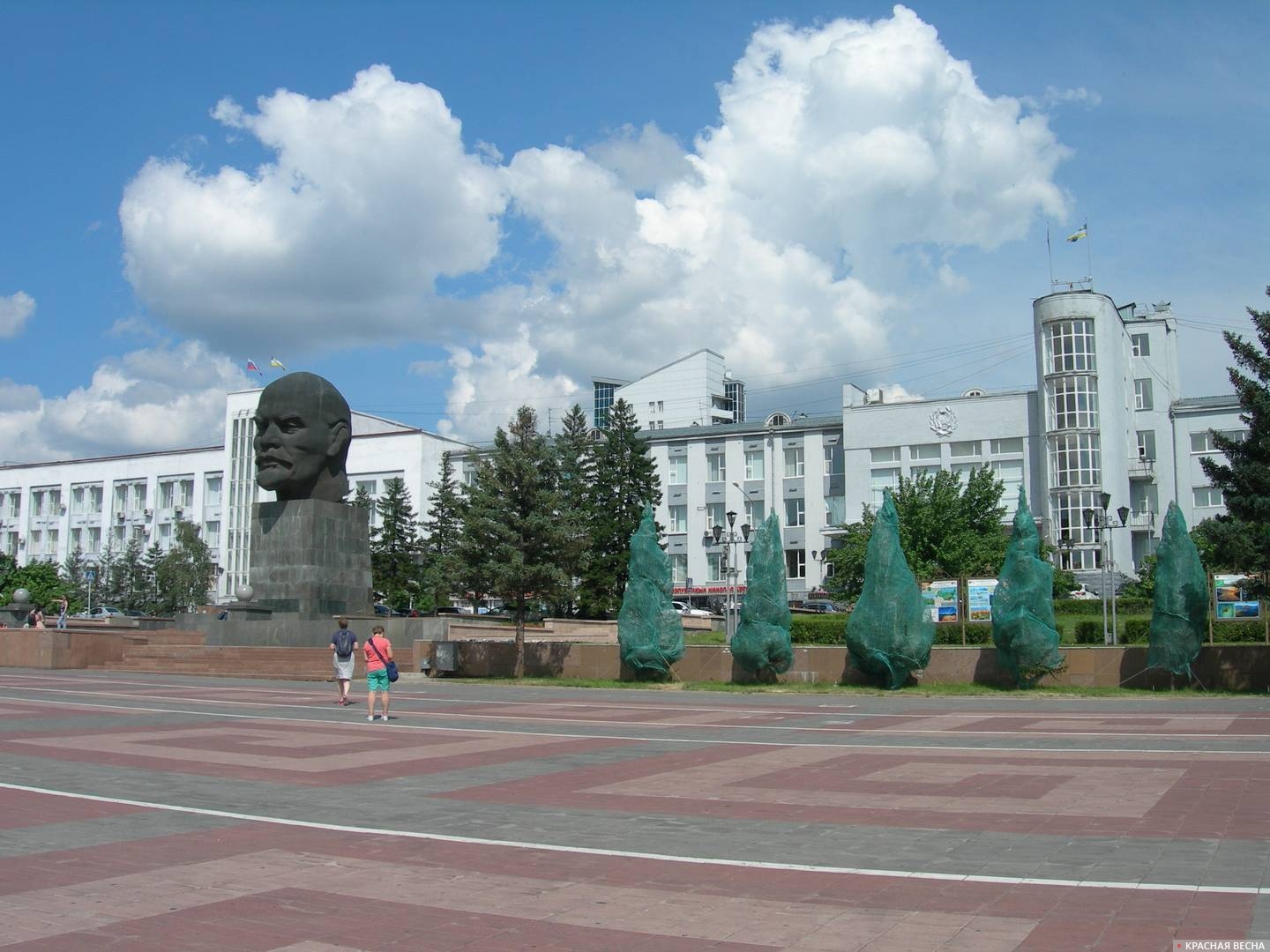 Памятник Владимиру Ленину. Улан-Удэ