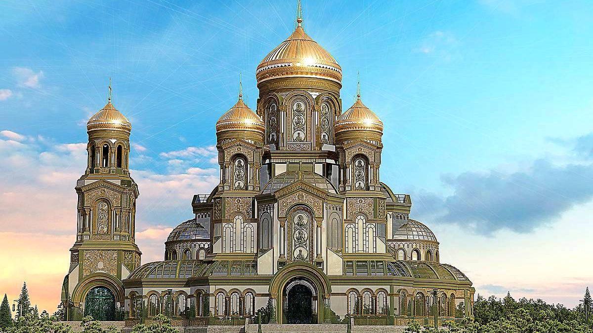 В москве храм вооруженных сил фото новый