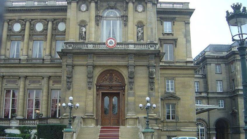 Здание министерства иностранных дел Франции. Париж