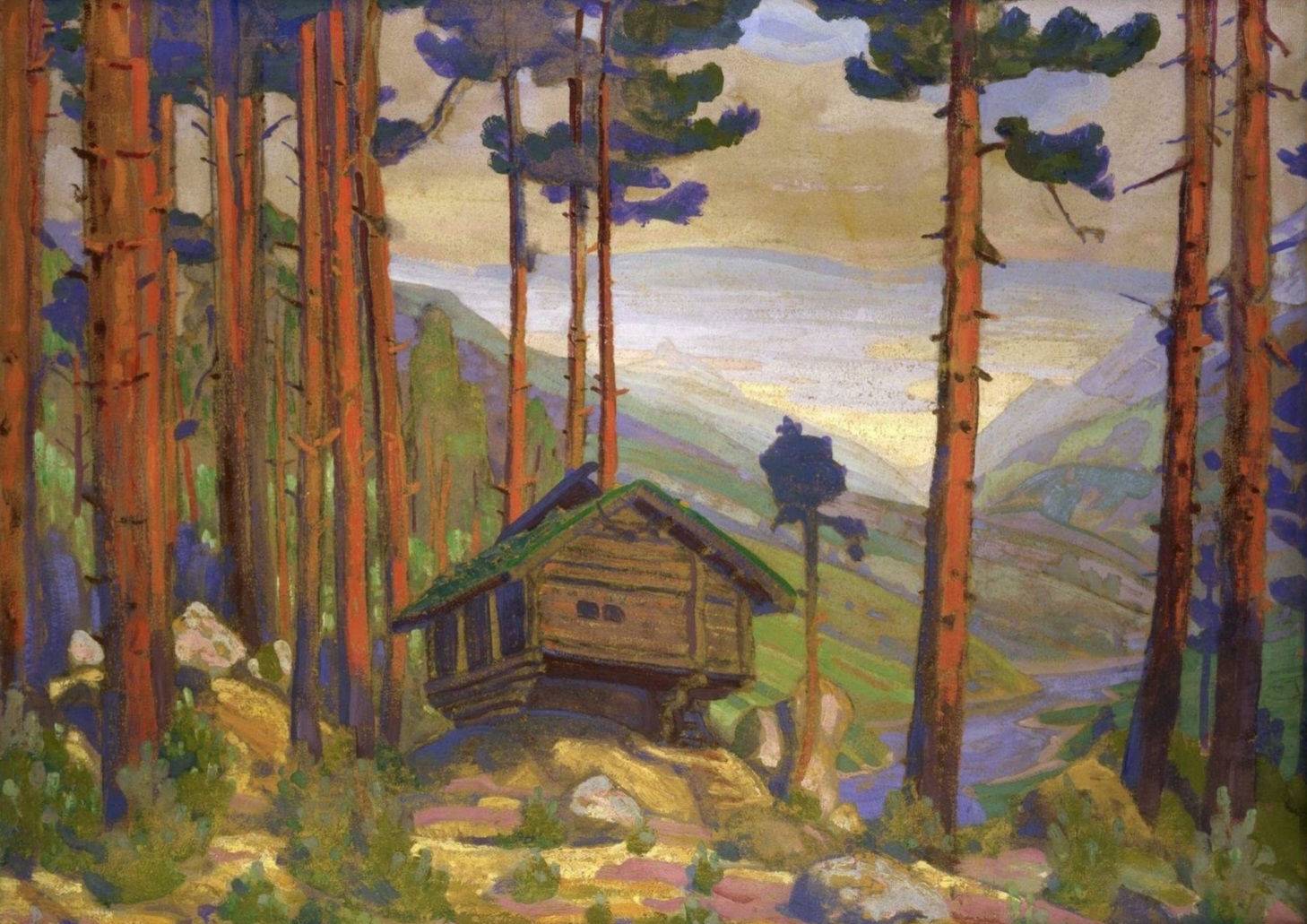 Николай Рерих. Домик Сольвейг. 1912