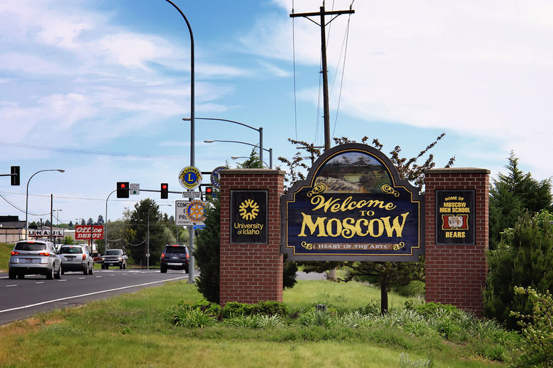 Добро пожаловать в Москву, штат Айдахо