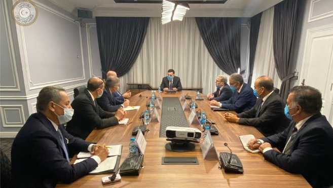 Встреча главы ПНС Фаиза Сараджа с руководством нефтегазовой компании Eni