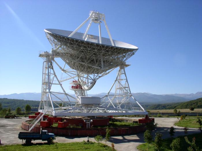 Радиотелескоп РТФ-32 Обсерватория «Зеленчукская» Северный Кавказ