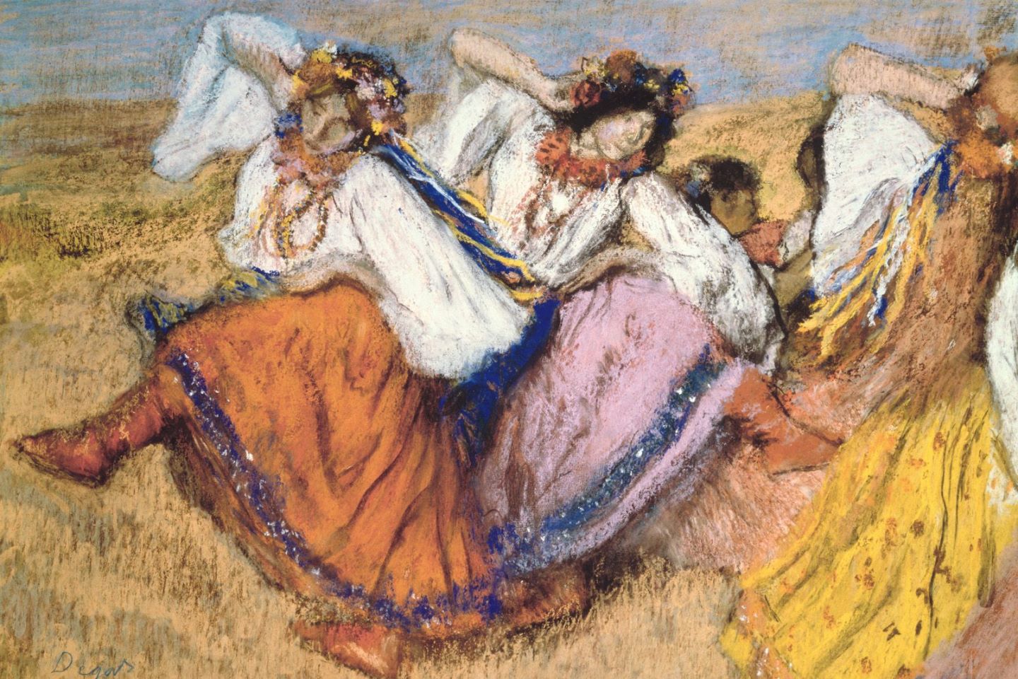 Эдгар Дега. Русские танцовщицы. 1899