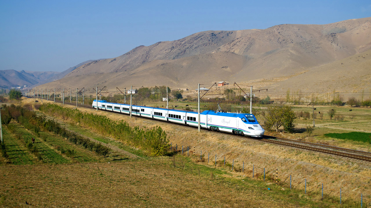 Узбекистан. Железная дорога