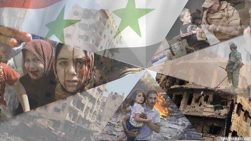 Сирия в Руинах.