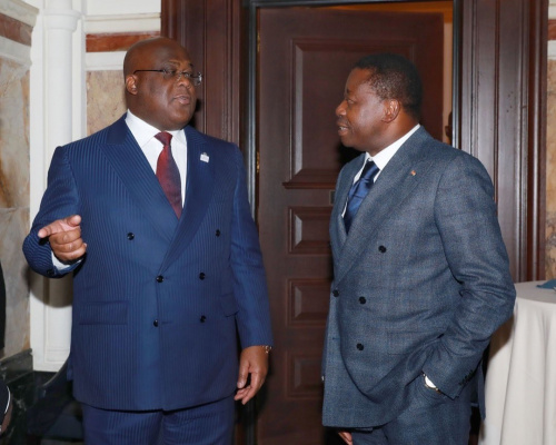 Президенты Того Фор Гнассингбе и ДРК Феликс Чисекеди
