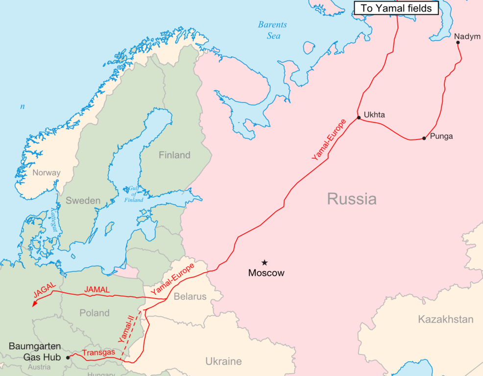 Газопровод «Ямал — Европа»