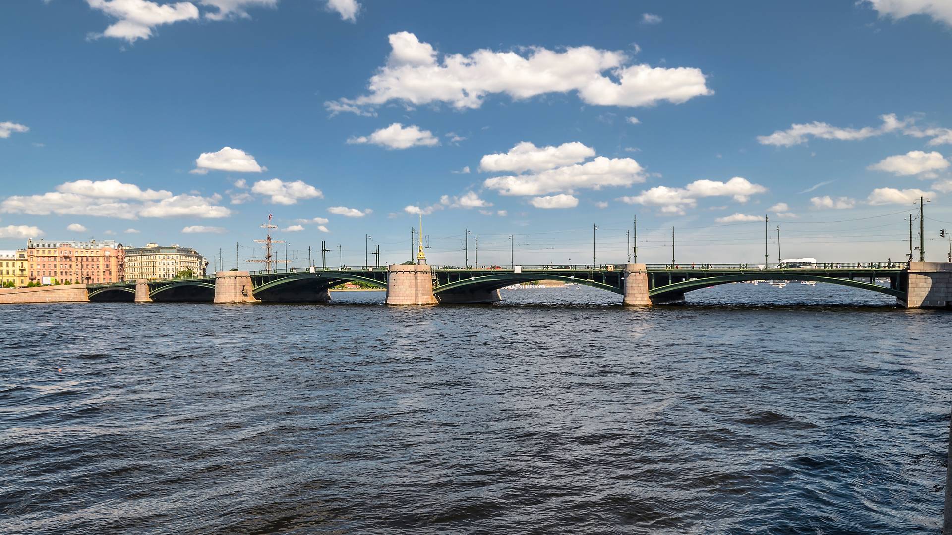 Биржевой мост в санкт петербурге фото