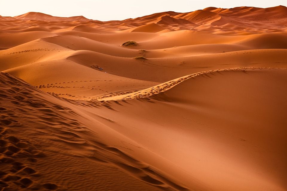 пустыня, марокко, дюна