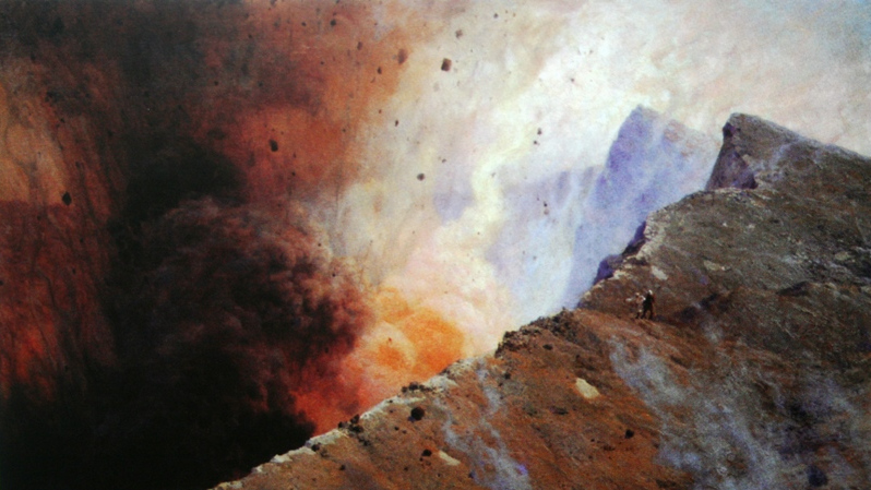 Николай Ярошенко. Извержение вулкана. 1898