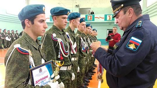 Участники военно-спортивной игры «Орленок». Оренбург