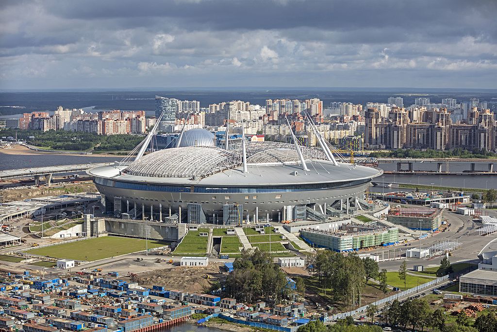 Стадион Зенит-Арена. Санкт-Петербург